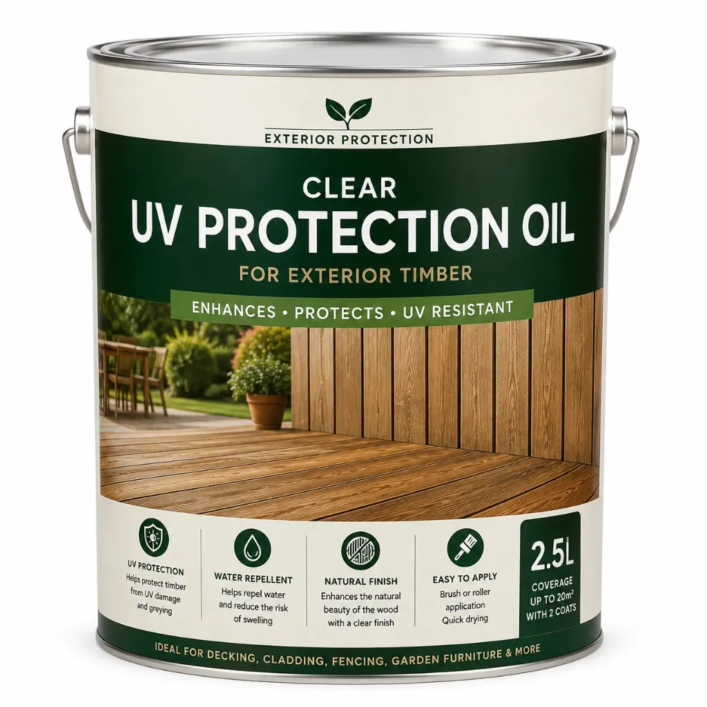 Clear UV Protection Oil (2.5L)