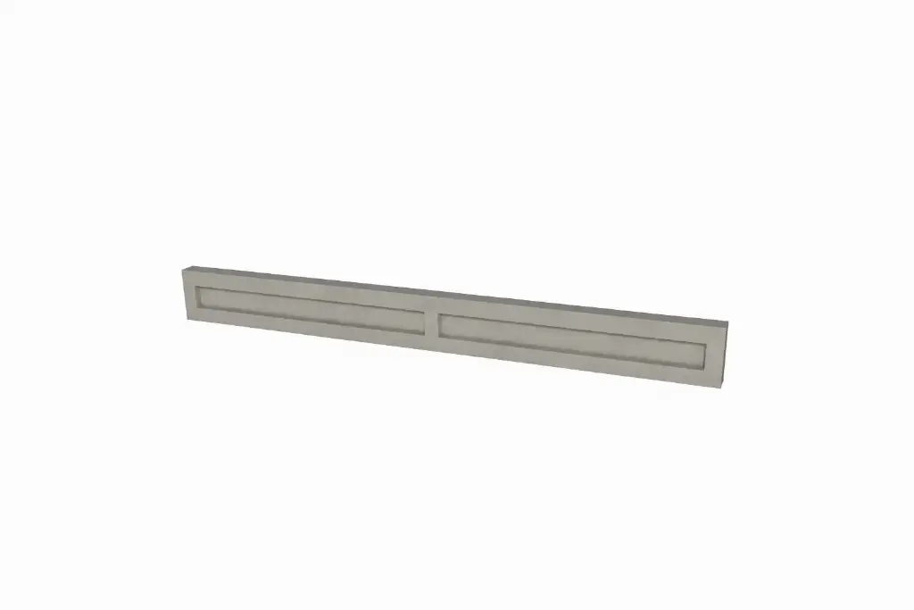 50x150x1830mm Recessed Concrete Gravel Board