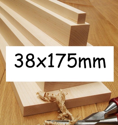 38x175mm Planed All Round (PAR) Untreated 5th+ Grade KD Softwood