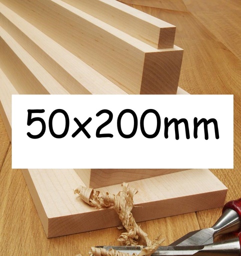 50x200mm Planed All Round (PAR) Untreated 5th+ Grade KD Softwood