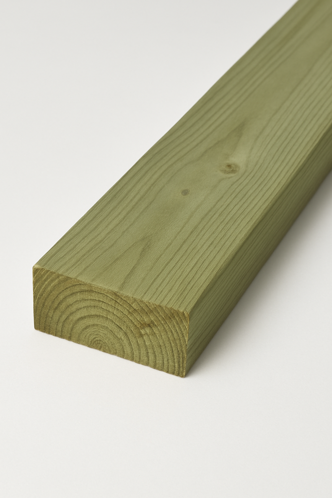 47x100mm 2.4m Sawn & Treated C24 Graded Reg'd/KD Softwood