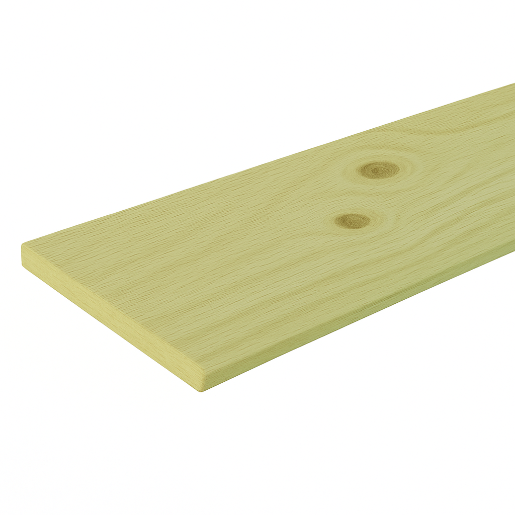 22x200mm 4.8m Sawn & Treated KD Softwood