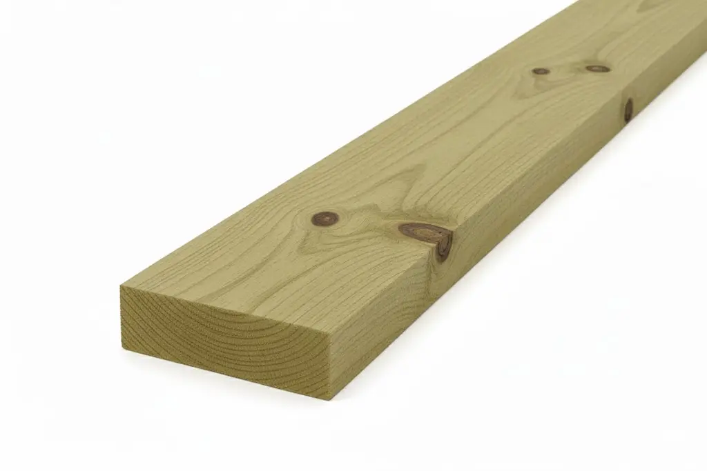 38x100mm 4.8m Sawn & Treated Softwood