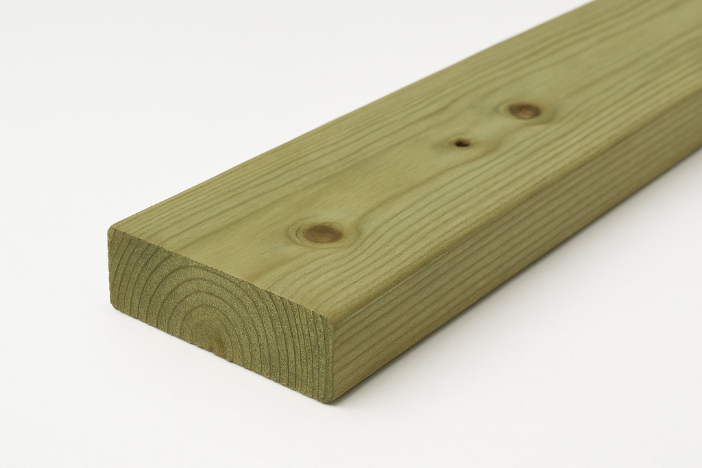 47x150mm 4.2m Sawn & Treated C24 Graded Reg'd/KD Softwood