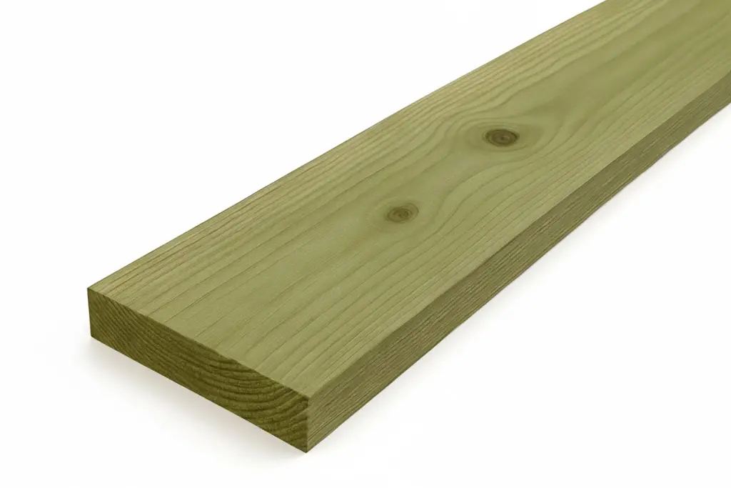 47x200mm 6m Sawn & Treated C24 Graded Reg'd/KD Softwood