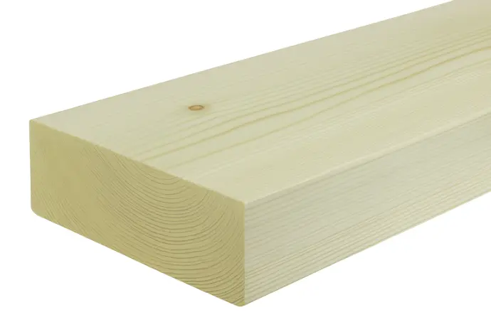 75x200mm 3m Sawn & Treated C24 Graded Reg'd/KD Softwood