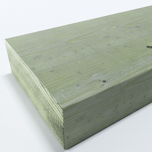 75x225mm 3.6m Sawn & Treated C24 Graded Reg'd/KD Softwood