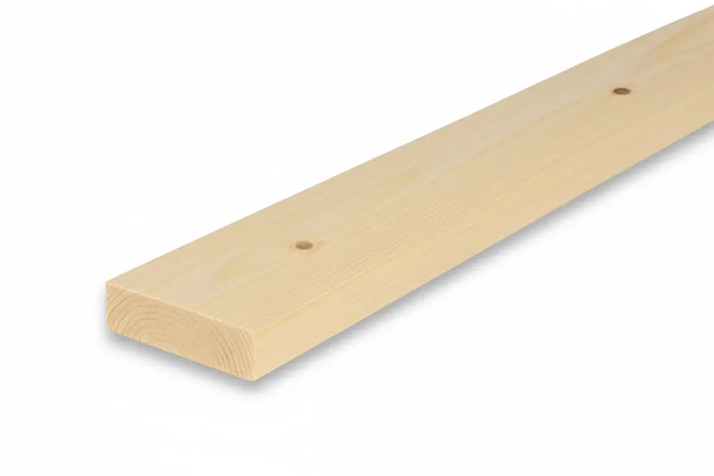 [197] 16x50mm Planed All Round (PAR) Untreated 5th+ Grade KD Softwood (Per linear metre)