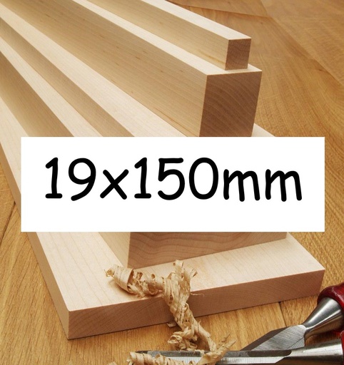 19x150mm Planed All Round (PAR) Untreated 5th+ Grade KD Softwood