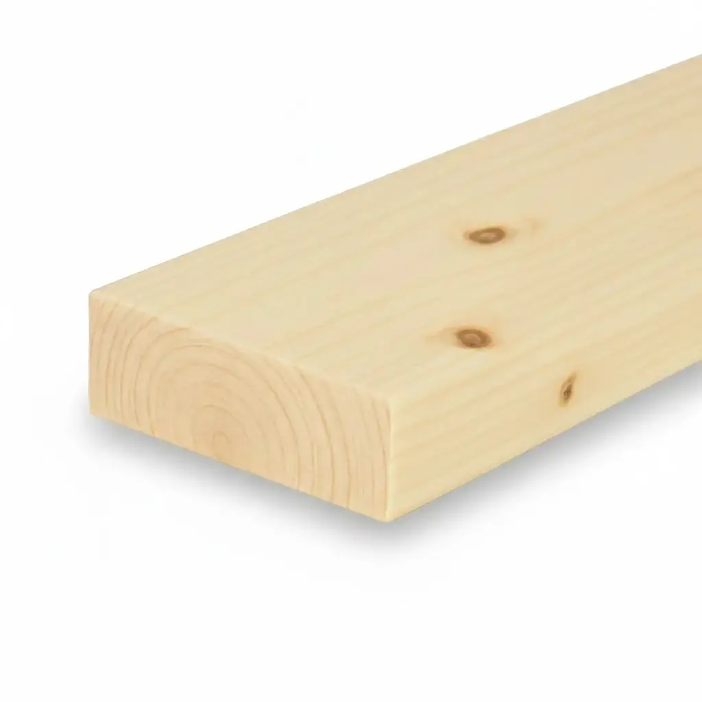 19x50mm Planed All Round (PAR) Untreated 5th+ Grade KD Softwood (Per linear metre)