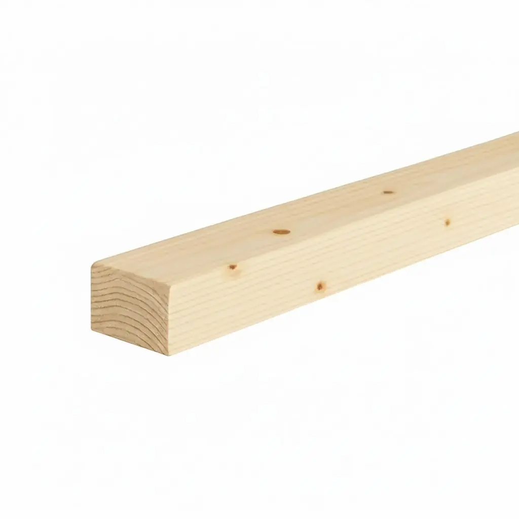 [210] 32x38mm Planed All Round (PAR) Untreated 5th+ Grade KD Softwood (Per linear metre)