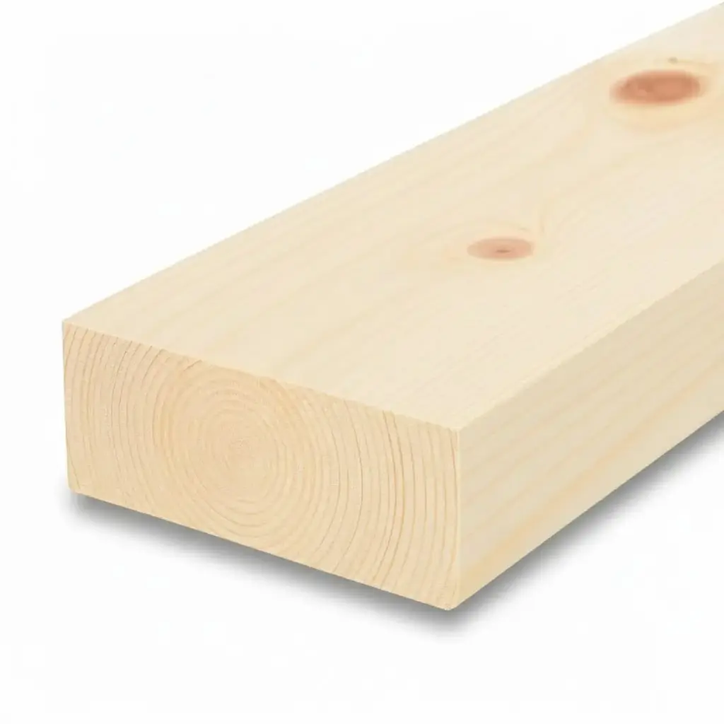 38x100mm Planed All Round (PAR) Untreated 5th+ Grade KD Softwood (Per linear metre)