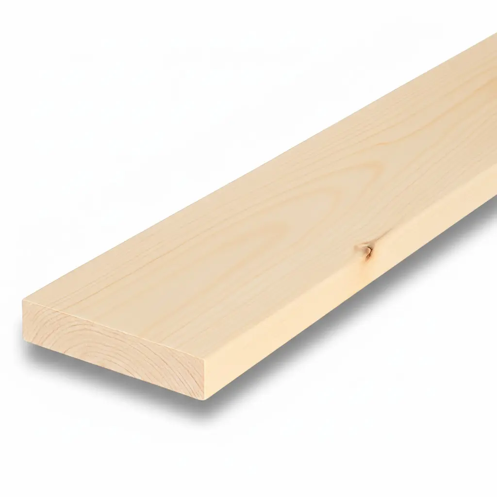 38x225mm Planed All Round (PAR) Untreated 5th+ Grade KD Softwood (Per linear metre)