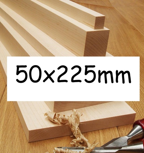 50x225mm Planed All Round (PAR) Untreated 5th+ Grade KD Softwood (Per linear metre)