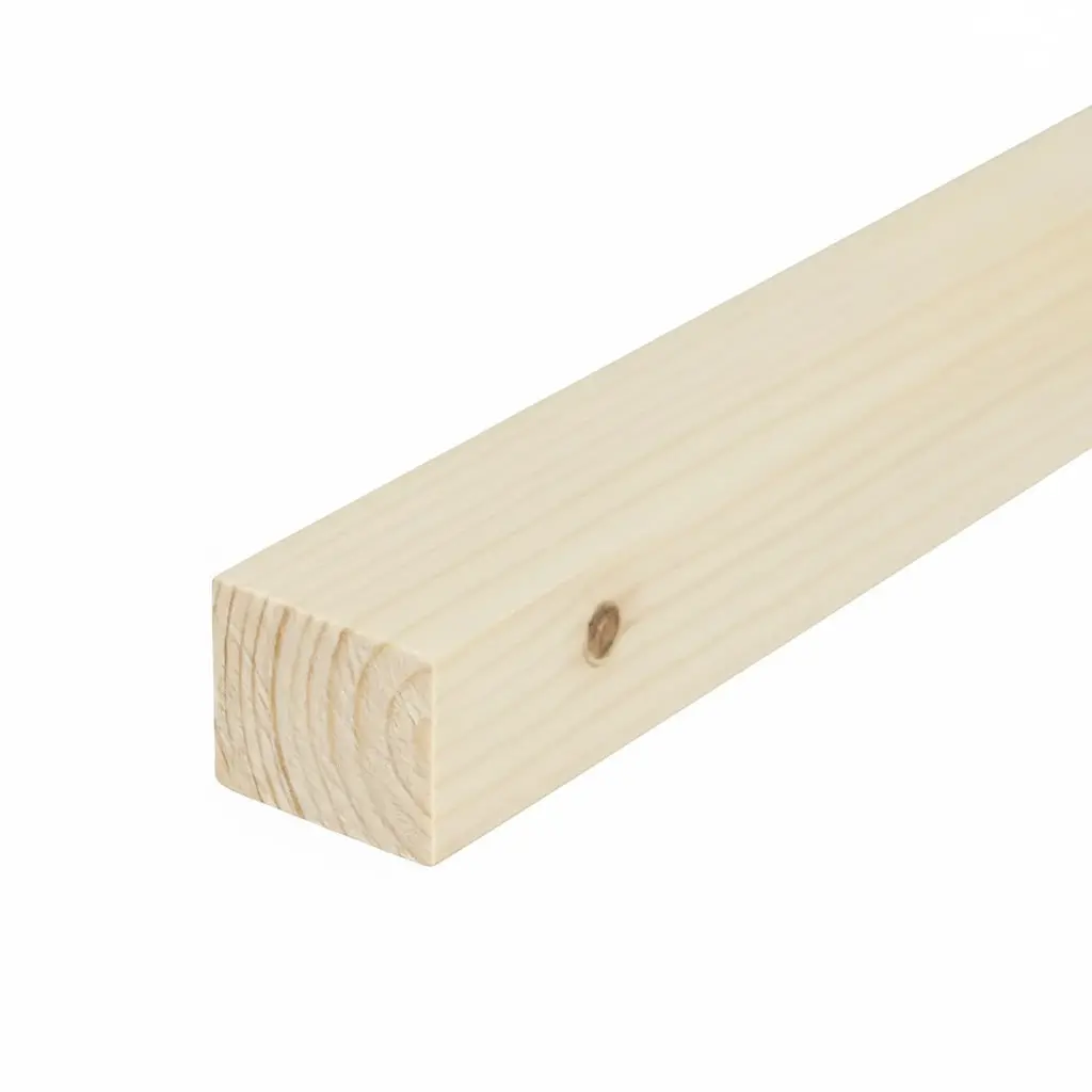 50x50mm Planed All Round (PAR) Untreated 5th+ Grade KD Softwood (Per linear metre)