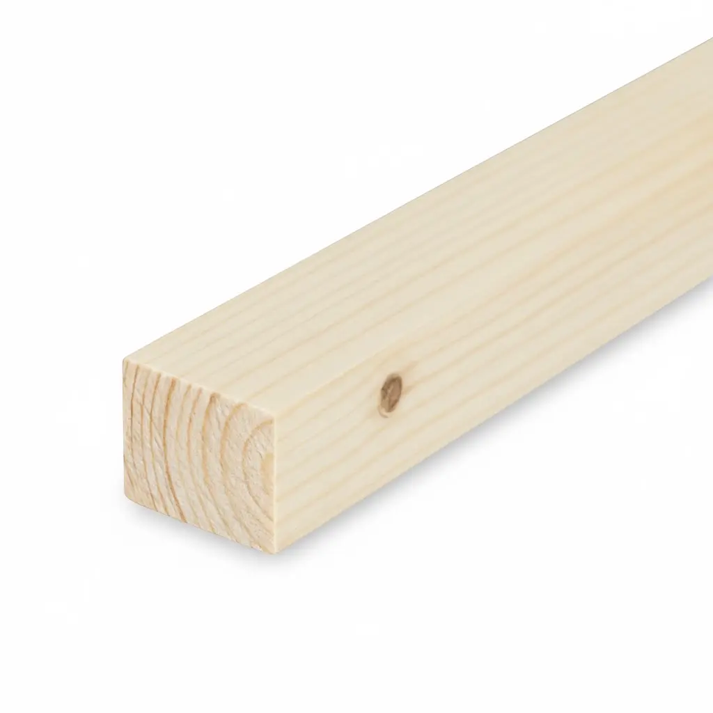 50x50mm Planed All Round (PAR) Untreated 5th+ Grade KD Softwood (Per linear metre)