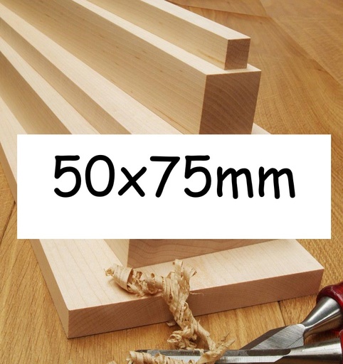 50x75mm Planed All Round (PAR) Untreated 5th+ Grade KD Softwood (Per linear metre)