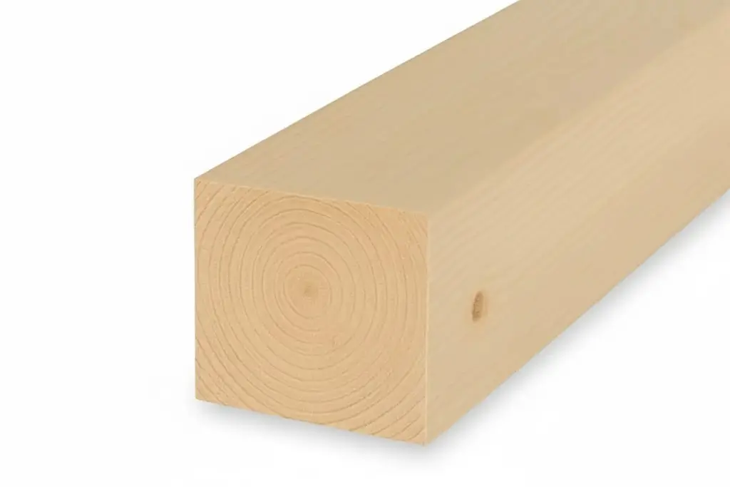 75x75mm Planed All Round (PAR) Untreated 5th+ Grade KD Softwood (Per linear metre)