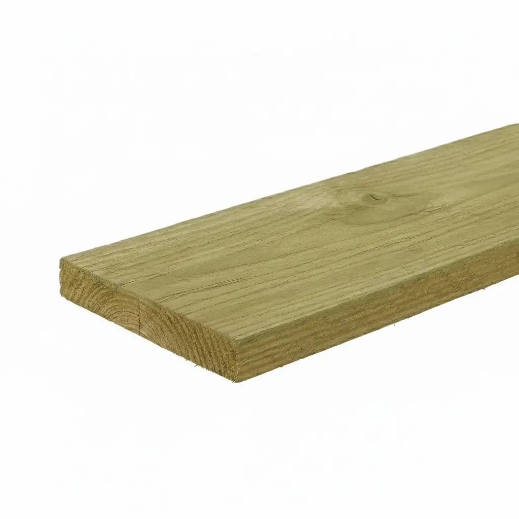 22x150mm 1.8m Sawn & Treated Softwood Gravel Board