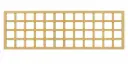 1.83x0.915m (6'x3') Square Trellis Green Treated Fence Panel