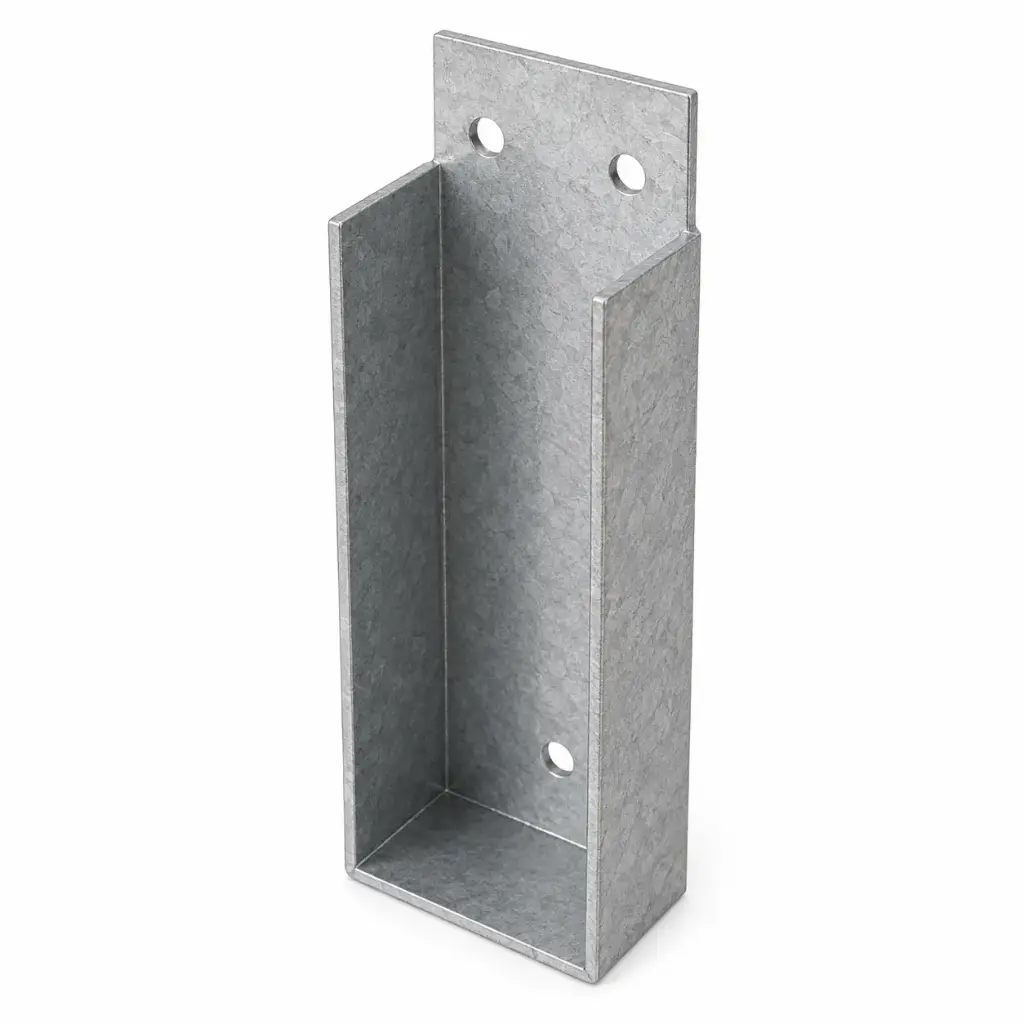 50x150mm Galvanised Concrete Gravel Board Fixing Clip