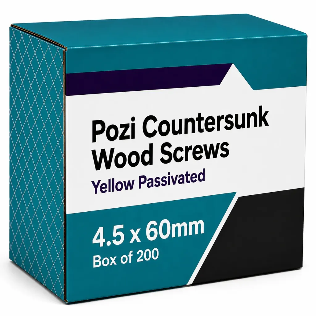 4.5x60mm Wood Screws (Box 200)
