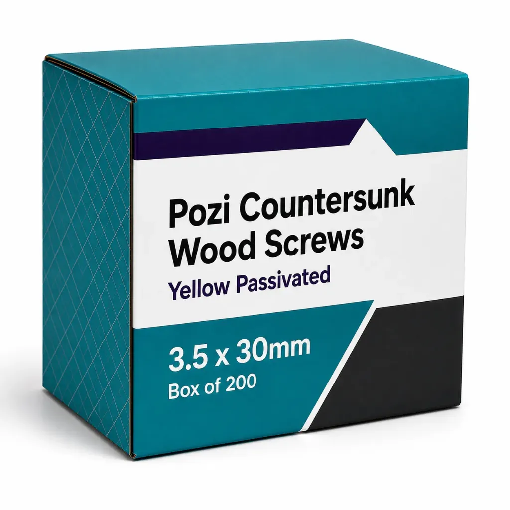 3.5x30mm Wood Screws (Box 200)