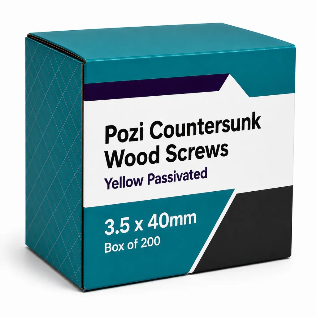 3.5x40mm Wood Screws (Box 200)