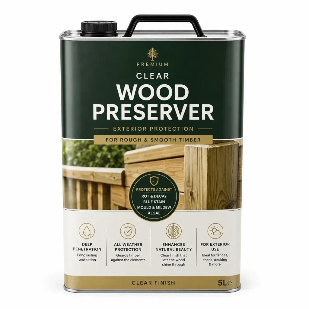 Clear Wood Preserver (5L)