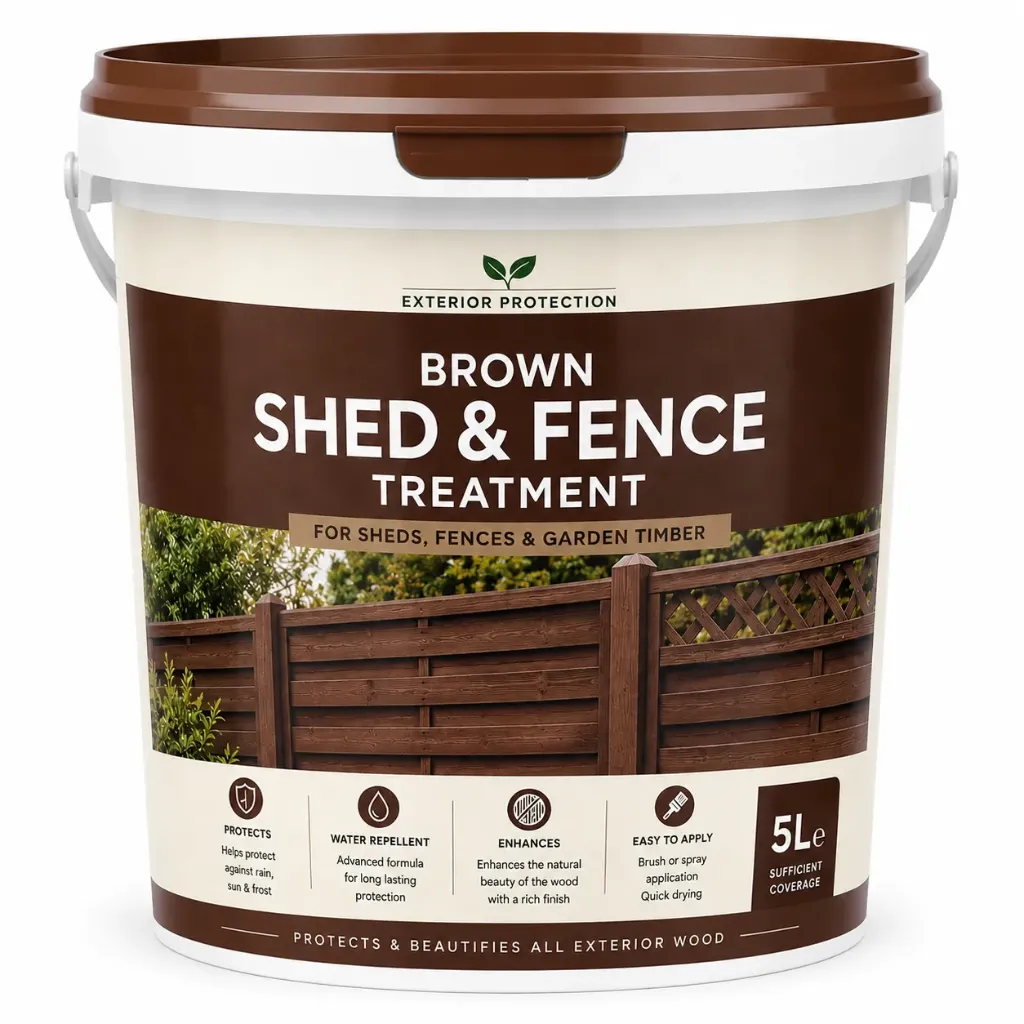 Brown Shed & Fence Treatment (5L)