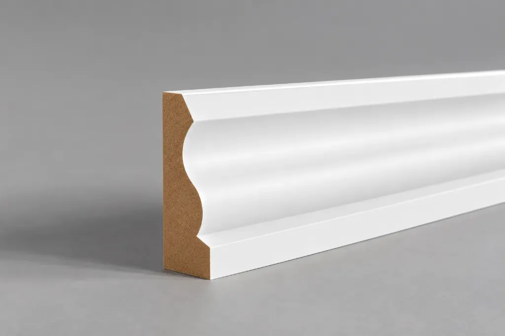 18x69mm 4.2m Primed MDF Architrave - Ogee Profile
