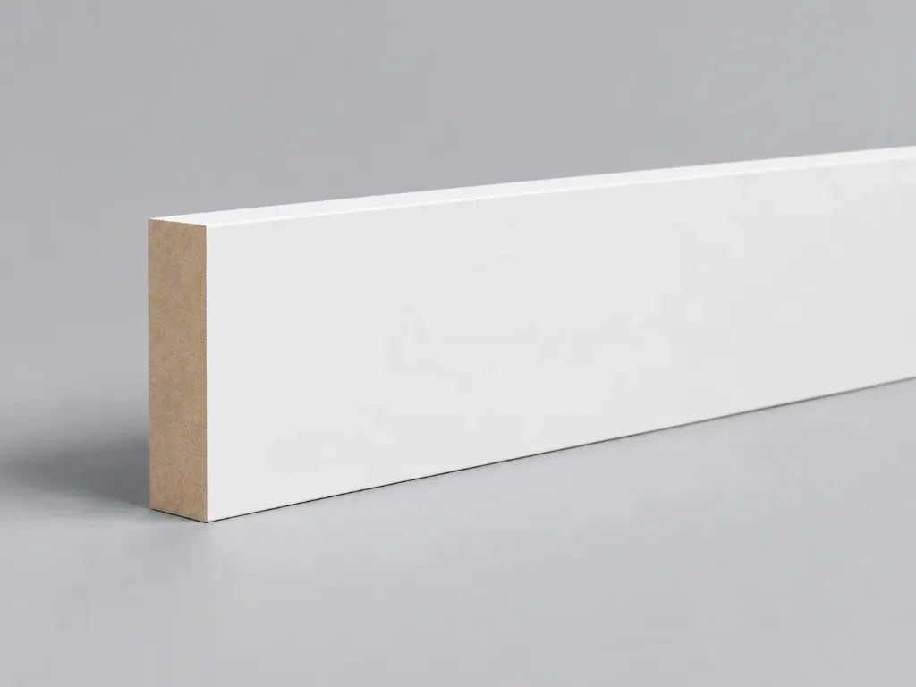14.5x69mm 4.2m Primed MDF Architrave - Square Edge Profile