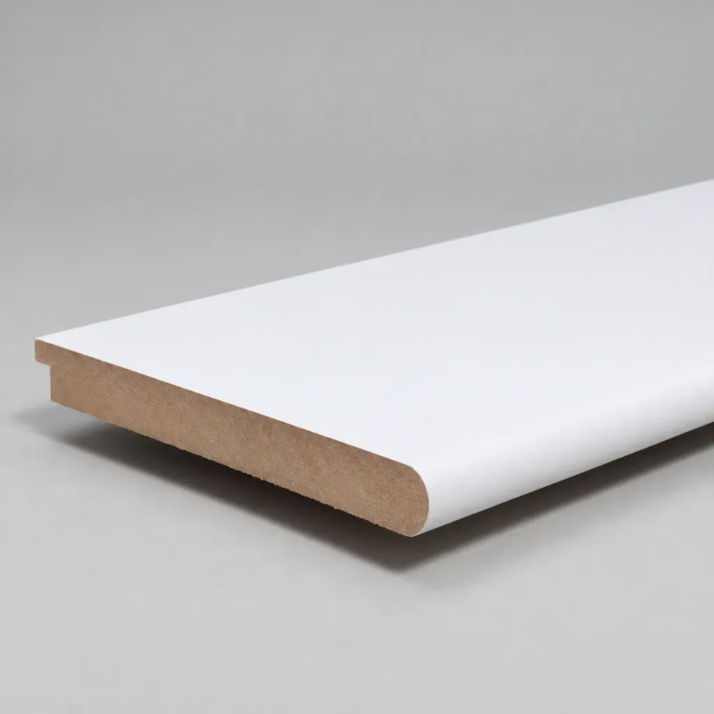 25x219mm 3.66m Primed MDF Windowboard - Nosed & Tongued Profile