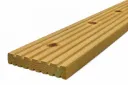 32x150mm 4.8m Sawn & Treated Reg'd/KD Softwood Decking - Castellated