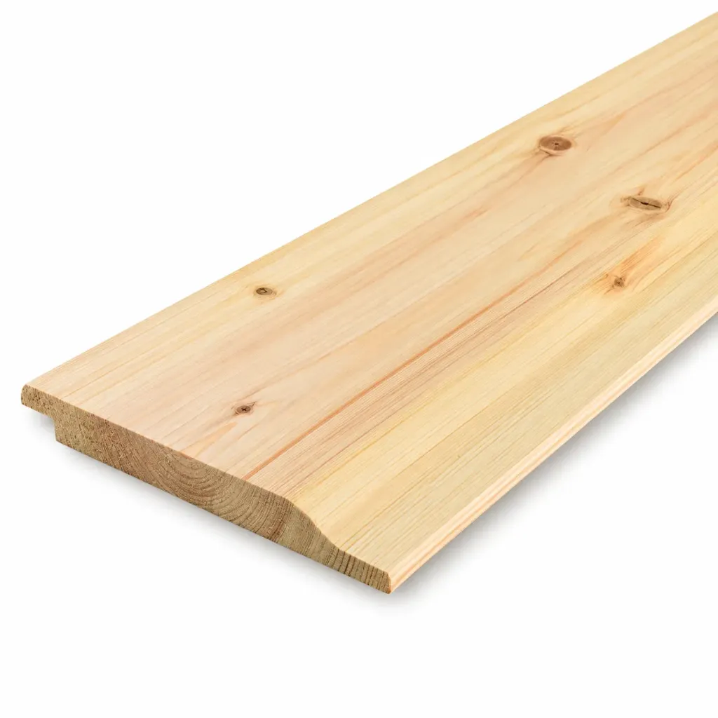 [CLD-19X125-RSH-UT-L3600] 19x125mm 3.6m Untreated Rebated Shiplap Cladding