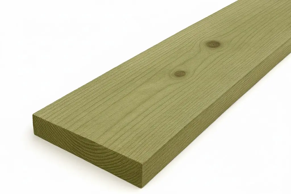 47x250mm 3m Sawn & Treated C24 Graded Reg'd/KD Softwood