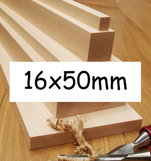 16x50mm Planed All Round (PAR) Untreated 5th+ Grade KD Softwood