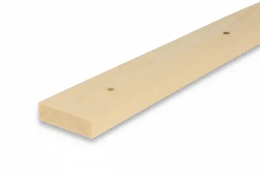 [197] 16x50mm Planed All Round (PAR) Untreated 5th+ Grade KD Softwood (Per linear metre)