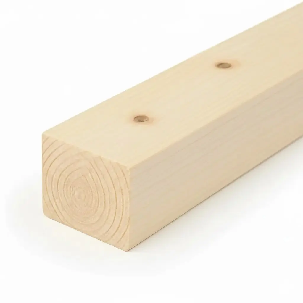 38x38mm Planed All Round (PAR) Untreated 5th+ Grade KD Softwood (Per linear metre)