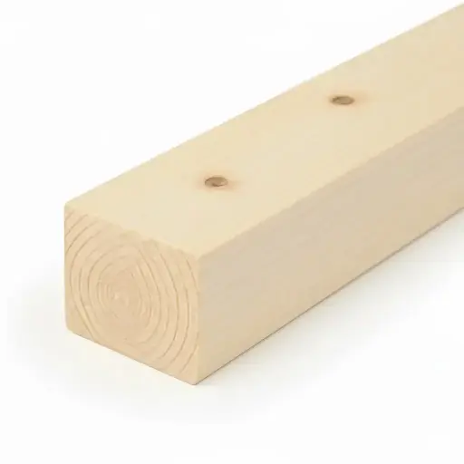 [215] 38x38mm Planed All Round (PAR) Untreated 5th+ Grade KD Softwood (Per linear metre)