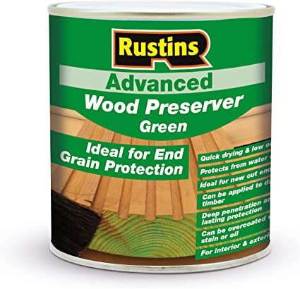 "Rustins" Cut End Grain Wood Preserver Green (500ml)