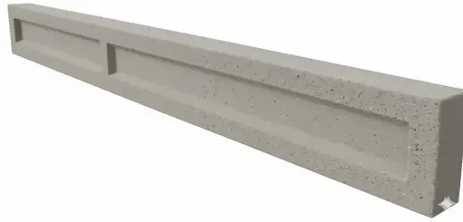 [249] 50x150x1830mm Recessed Concrete Gravel Board