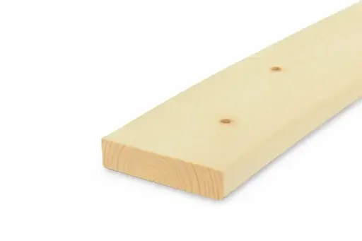 [212] 32x115mm Planed All Round (PAR) Untreated 5th+ Grade KD Softwood (Per linear metre)